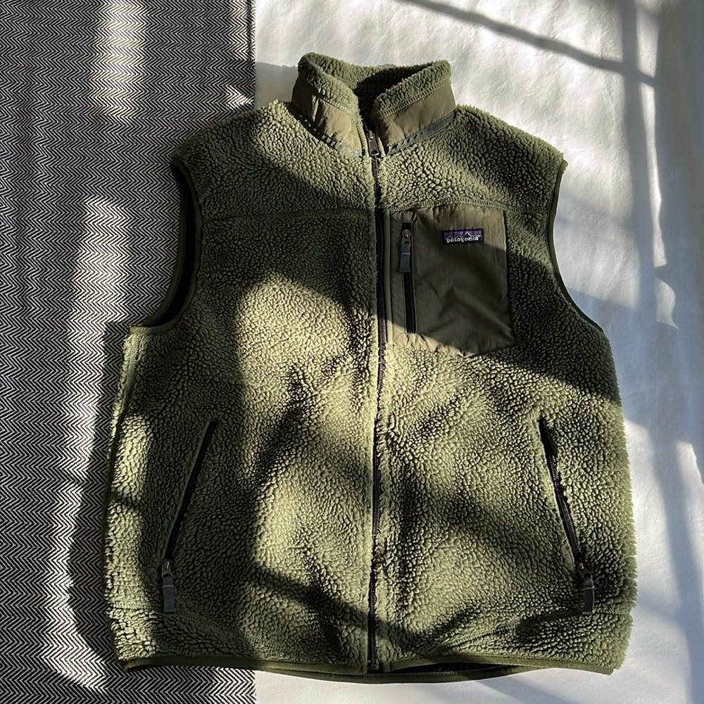 Vintage Patagonia Vest Green Men’s Large